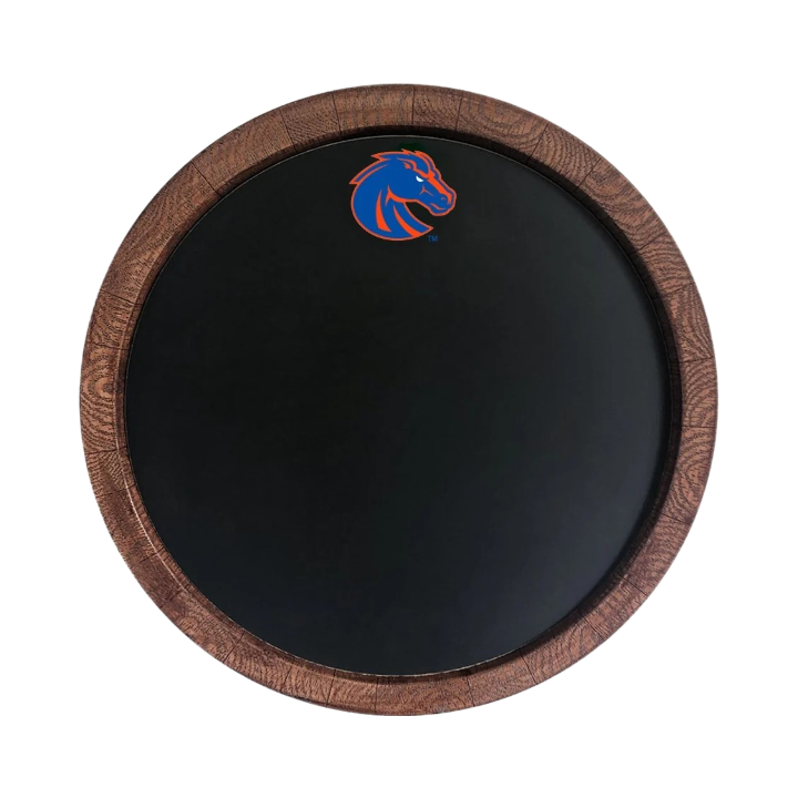 Boise State Broncos The Fan Brand Chalkboard "Faux" Barrel Top Sign