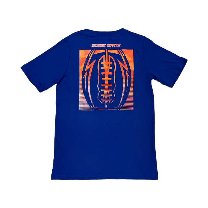 Boise State Broncos Gen2 Youth Football T-Shirt (Blue)