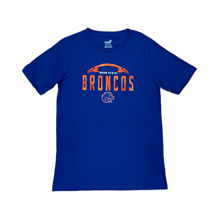 Boise State Broncos Gen2 Youth Football T-Shirt (Blue)