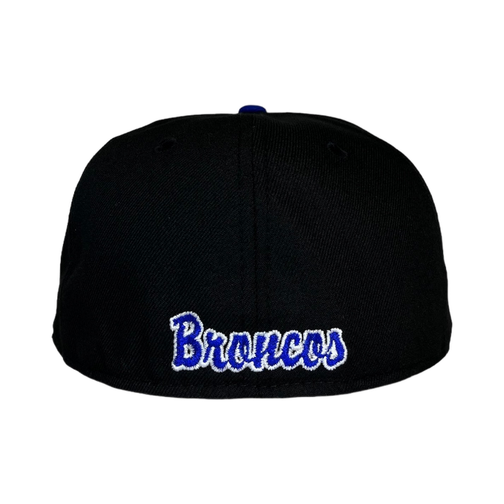Boise State Broncos New Era Vault Horse Jeanty 59Fifty Fitted Hat (Black/Blue)