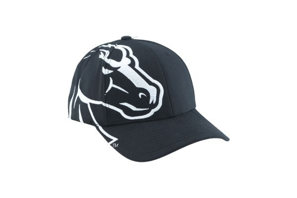 Boise State Broncos Zephyr Rivalry Flex Fit Hat (Black/White)