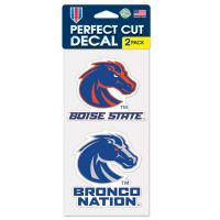 Boise State Broncos Wincraft 2 Pack Bronco 4x4 Decals (Blue)