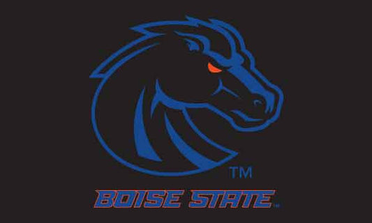 Boise State Broncos Sewing Concepts "Boise State" Deluxe 3x5 Flag (Black)