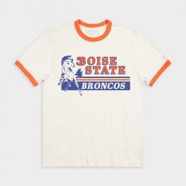 Boise State Broncos Homefield Men's Retro T-Shirt (Cream)