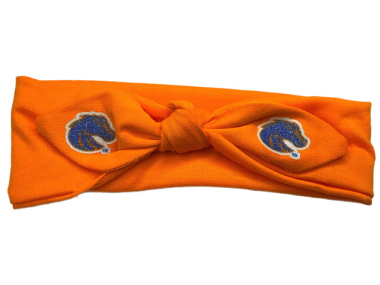 Boise State Broncos USA Bows Head Band (Orange)