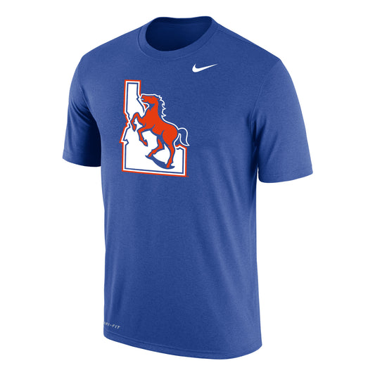 Boise State Broncos Nike Men's Vault Logo T-Shirt (Blue)