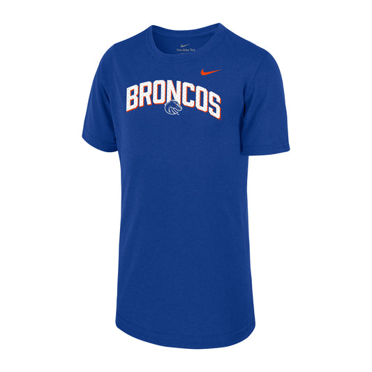 Boise State Broncos Nike Women's Velocity Dri-Fit T-Shirt (Blue)