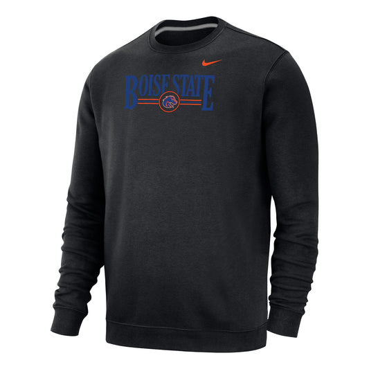 Boise State Broncos Nike Men's Crewneck Sweatshirt (Black)