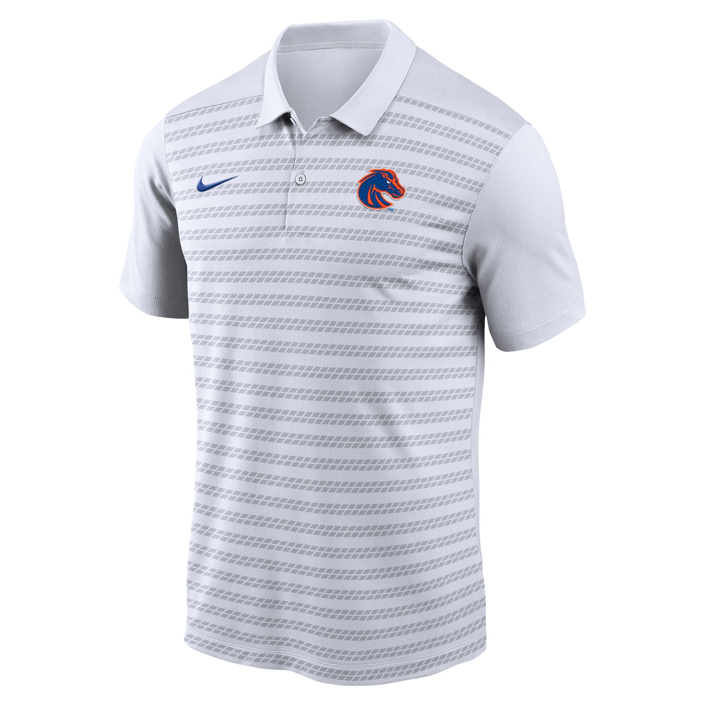 Boise State Broncos Nike Men's On-Field Dri-Fit Polo (White)