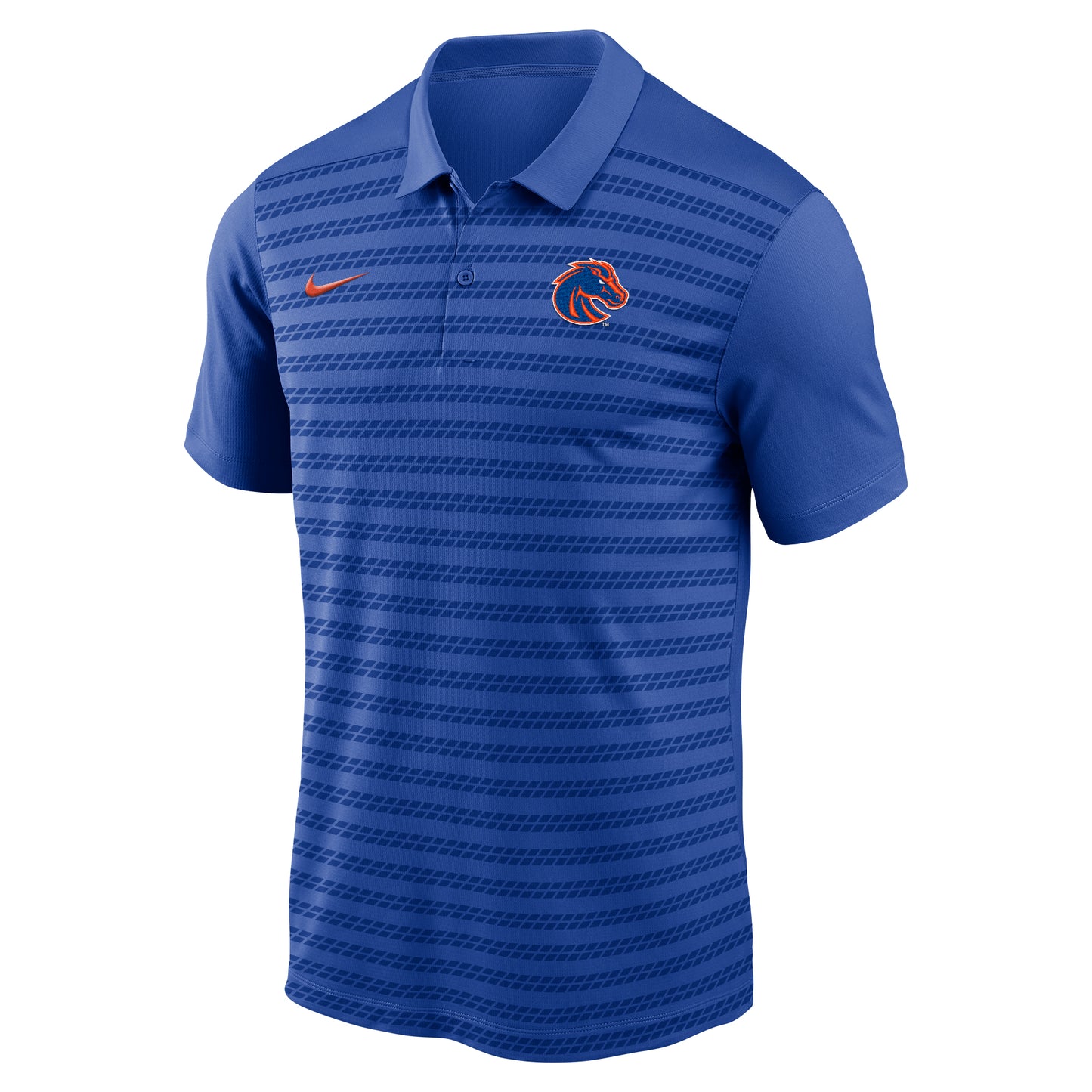 Boise State Broncos Nike Men's On-Field Dri-Fit Polo (Blue)