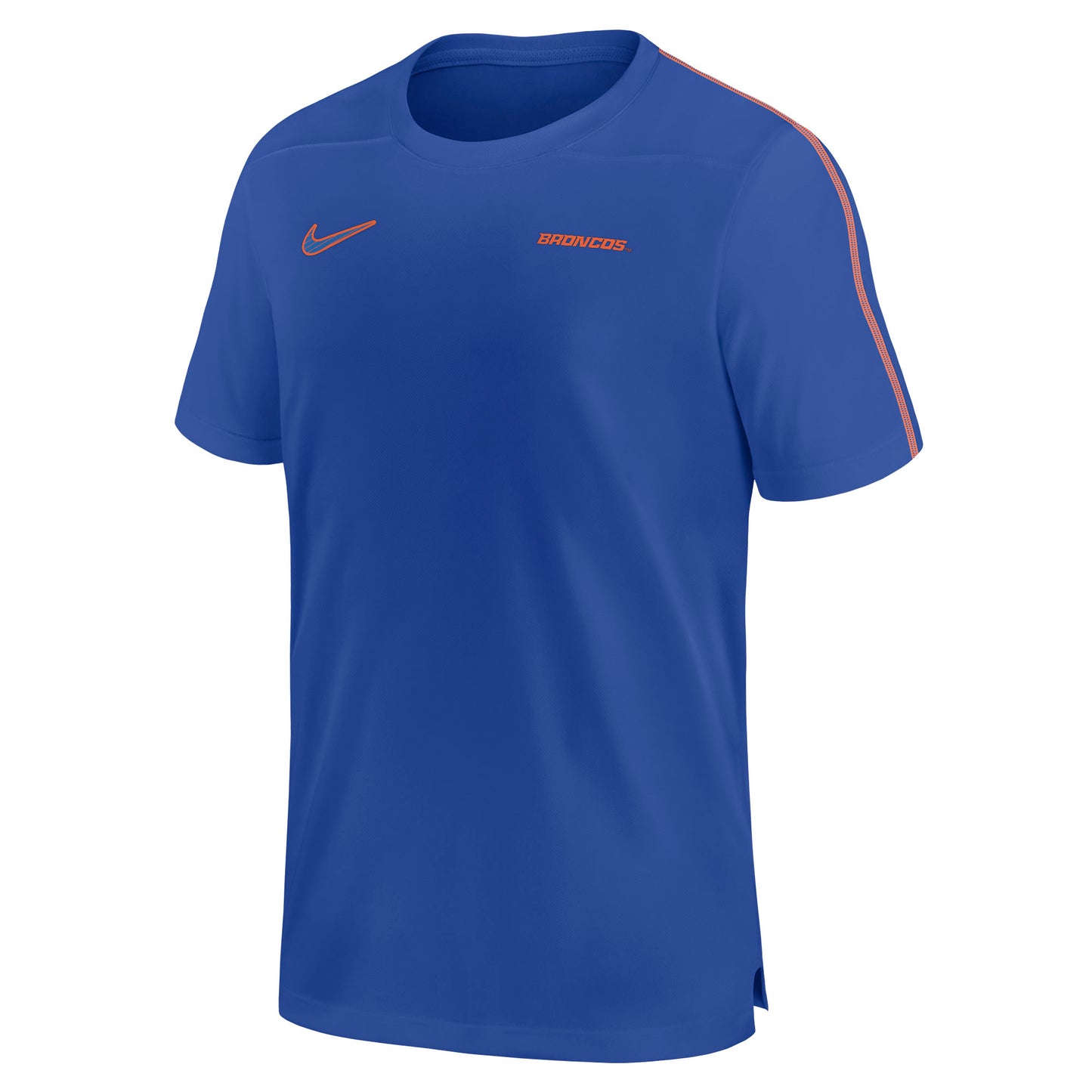 Boise State Broncos Nike Men's Coach's UV Dri-Fit T-Shirt (Blue)