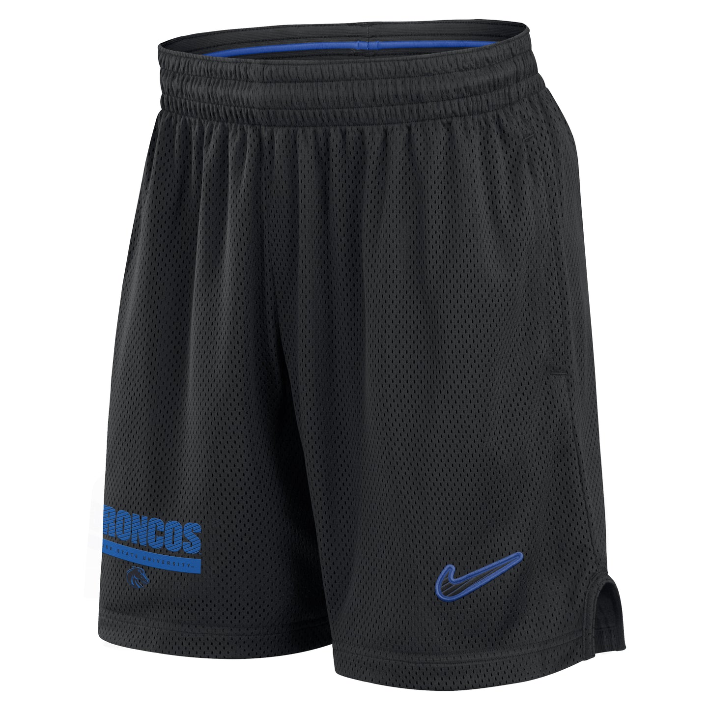 Boise State Broncos Men's Nike Athletic On-Field Mesh Shorts (Black)