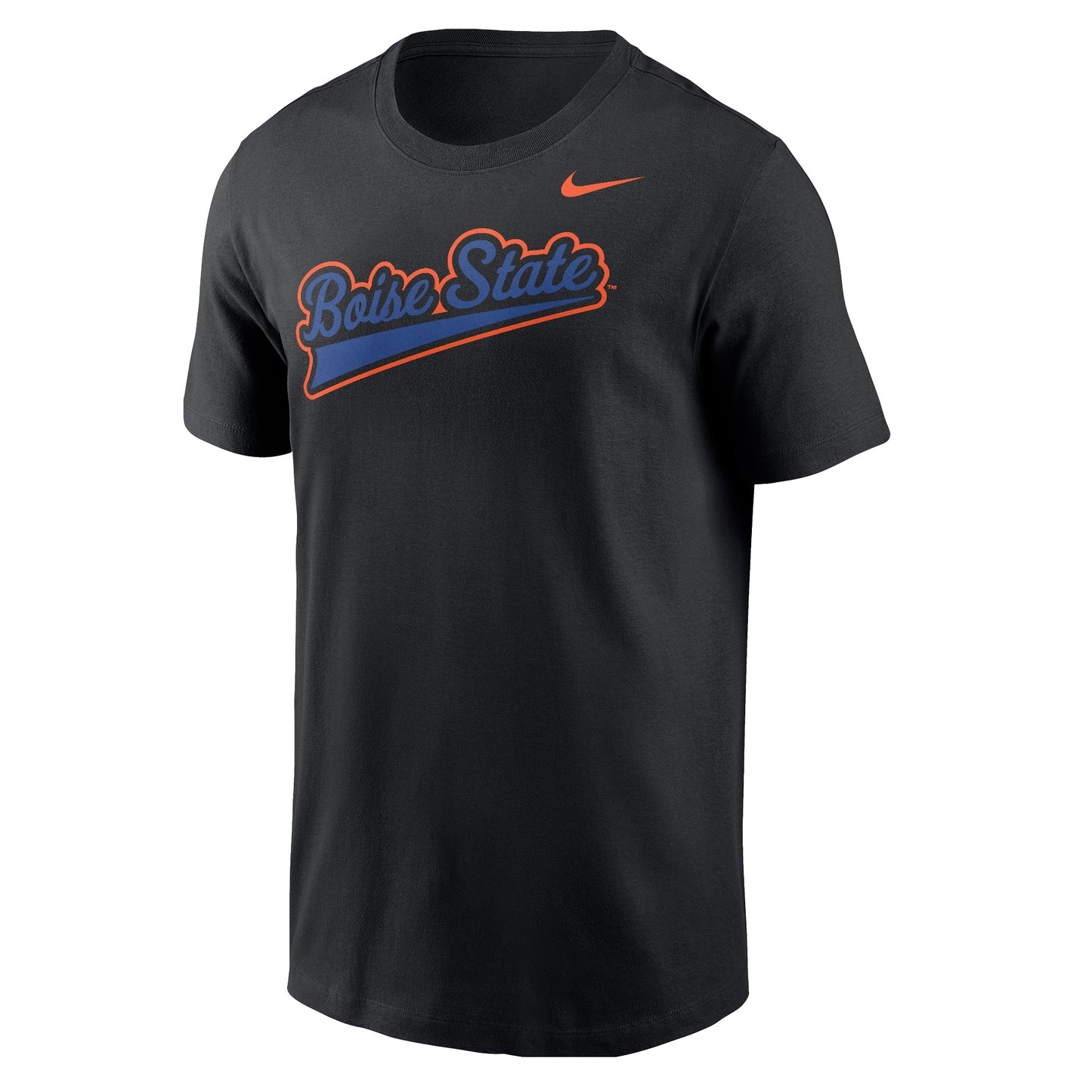 Boise State Broncos Nike Men's Cursive T-Shirt (Black)