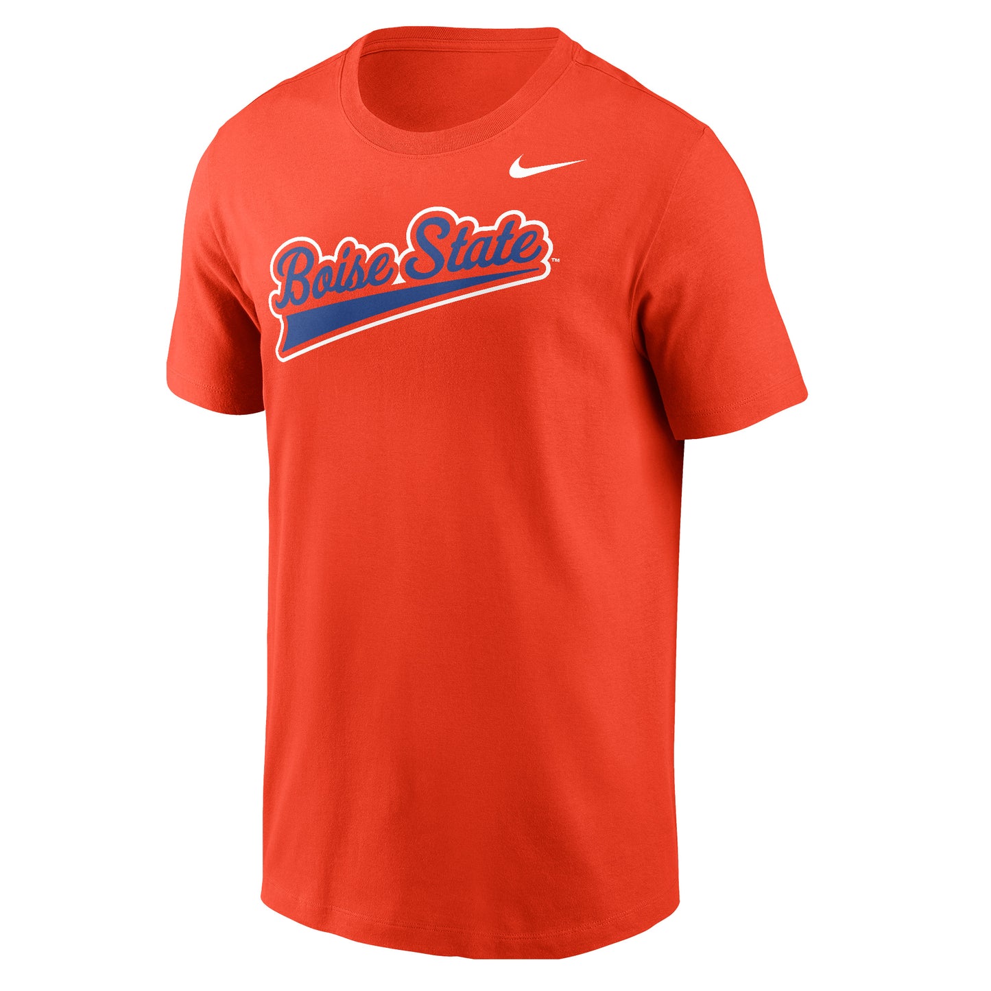 Boise State Broncos Nike Men's Cursive T-Shirt (Orange)