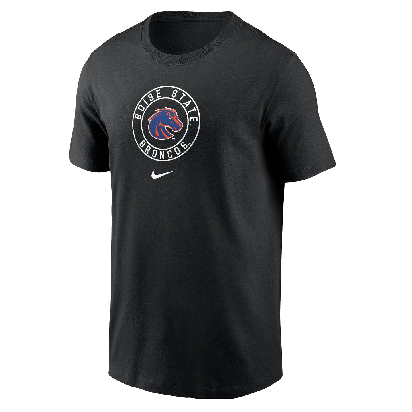 Boise State Broncos Nike Men's Circular Logo T-Shirt (Black)