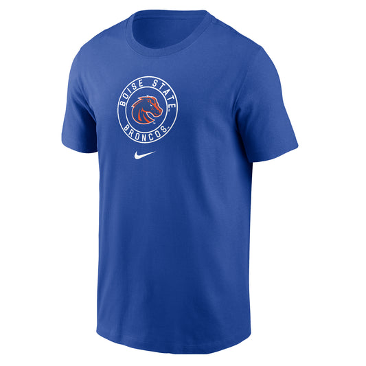 Boise State Broncos Nike Men's Circular Logo T-Shirt (Blue)