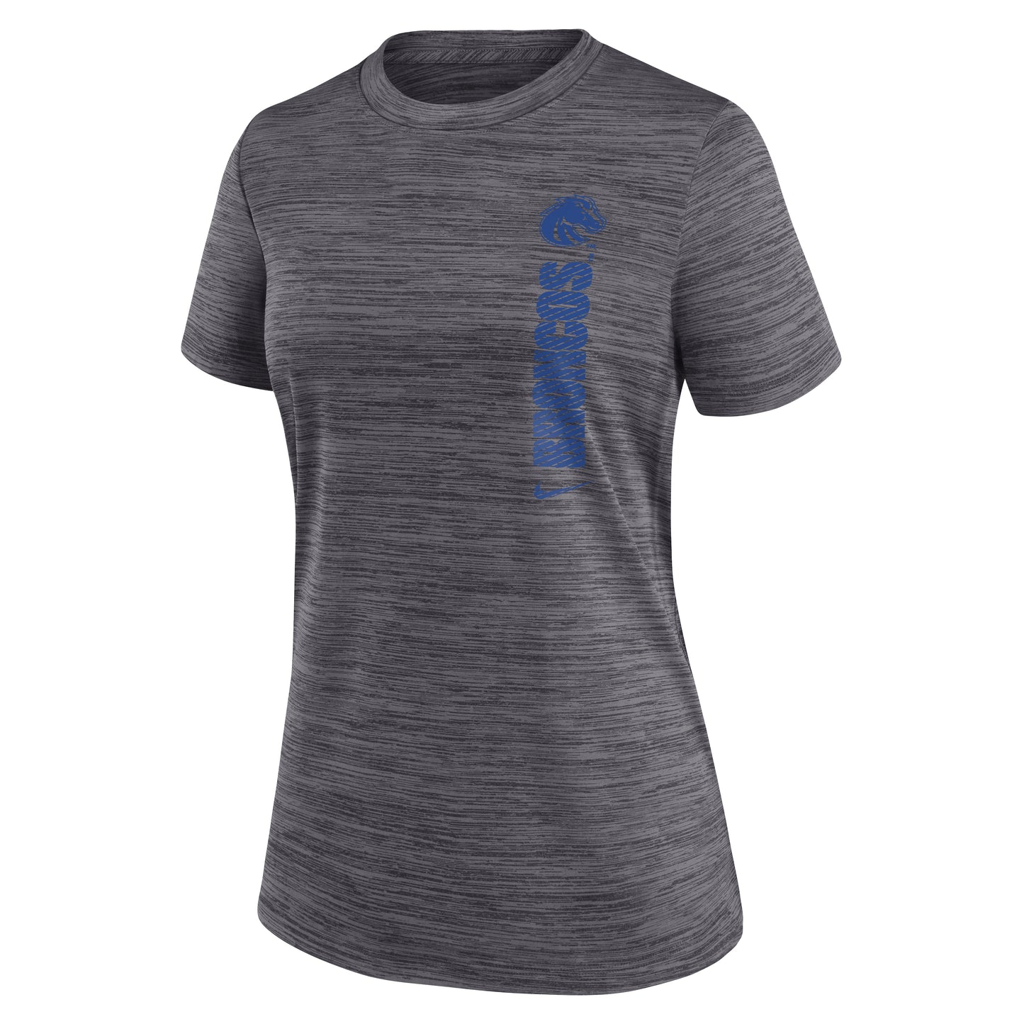 Boise State Broncos Nike Women's Velocity Dri-Fit T-Shirt (Grey)