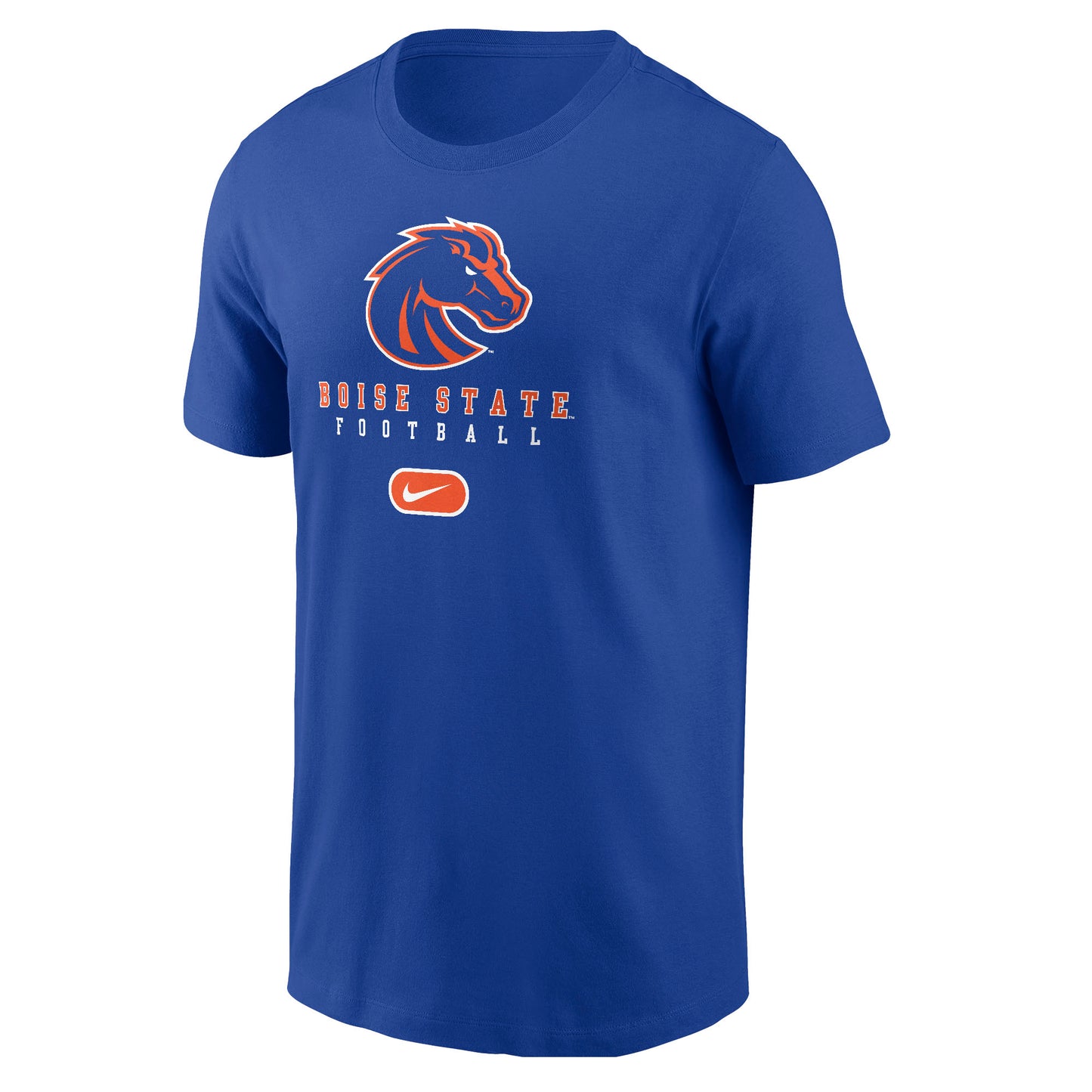 Boise State Broncos Nike Men's "Football" T-Shirt (Blue)