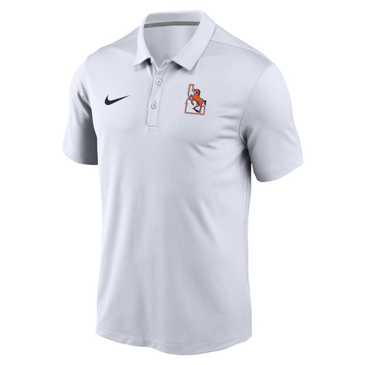 Boise State Broncos Nike Men's Vault Dri-Fit Polo (White)