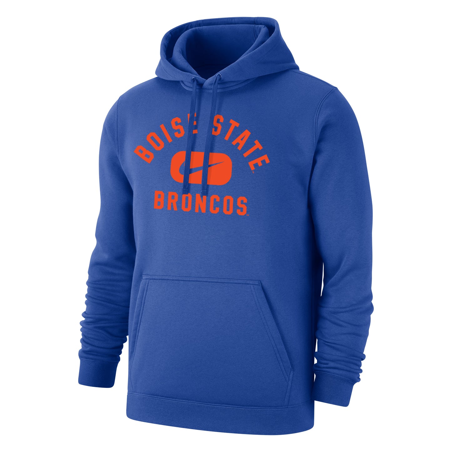 Boise State Broncos Nike Men's Arched Logo Hoodie (Blue)