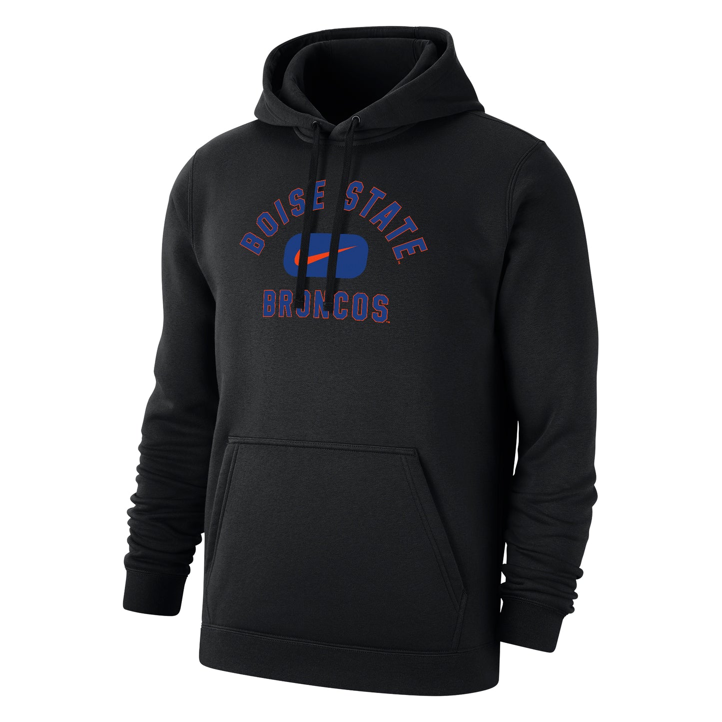 Boise State Broncos Nike Men's Arched Logo Hoodie (Black)