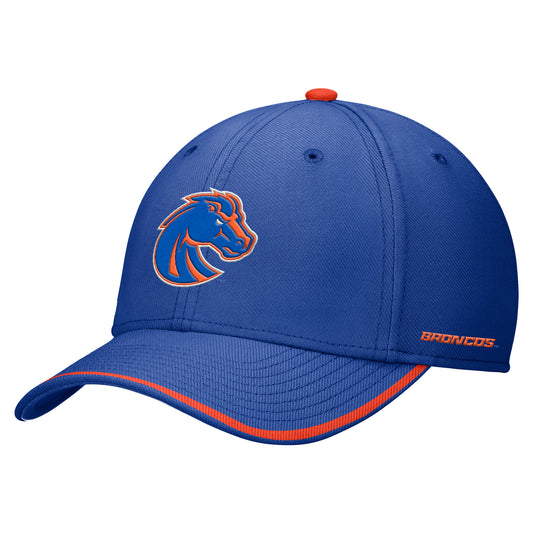 Boise State Broncos Nike Rise Dri-Fit Flex Fit Hat (Blue)