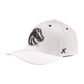 Boise State Broncos CapX Bronco Breathable Snapback Hat (White)