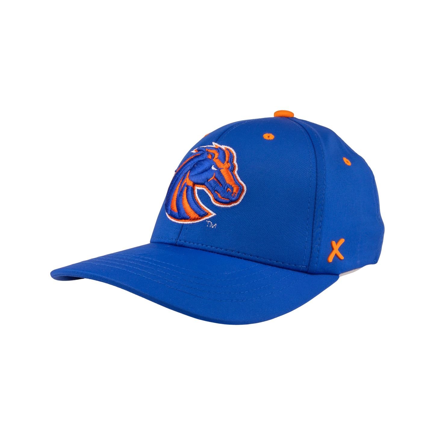 Boise State Broncos CapX Bronco Flex Fit Hat (Blue)