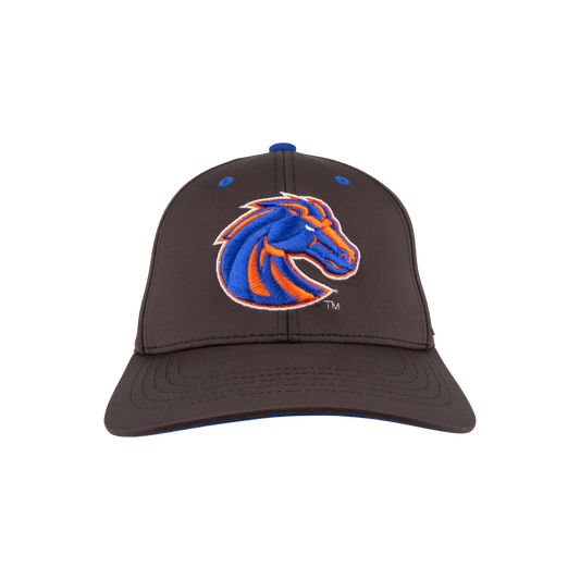 Boise State Broncos CapX Bronco Flex Fit Hat (Black)