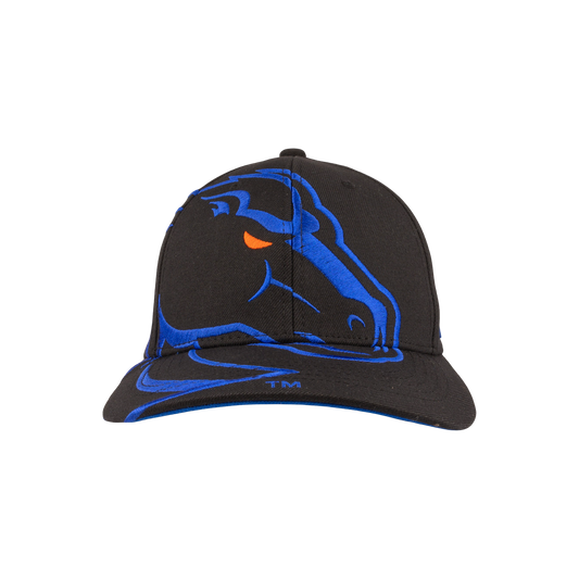 Boise State Broncos CapX Revamped Rivalry Flex Fit Hat (Black/Blue)