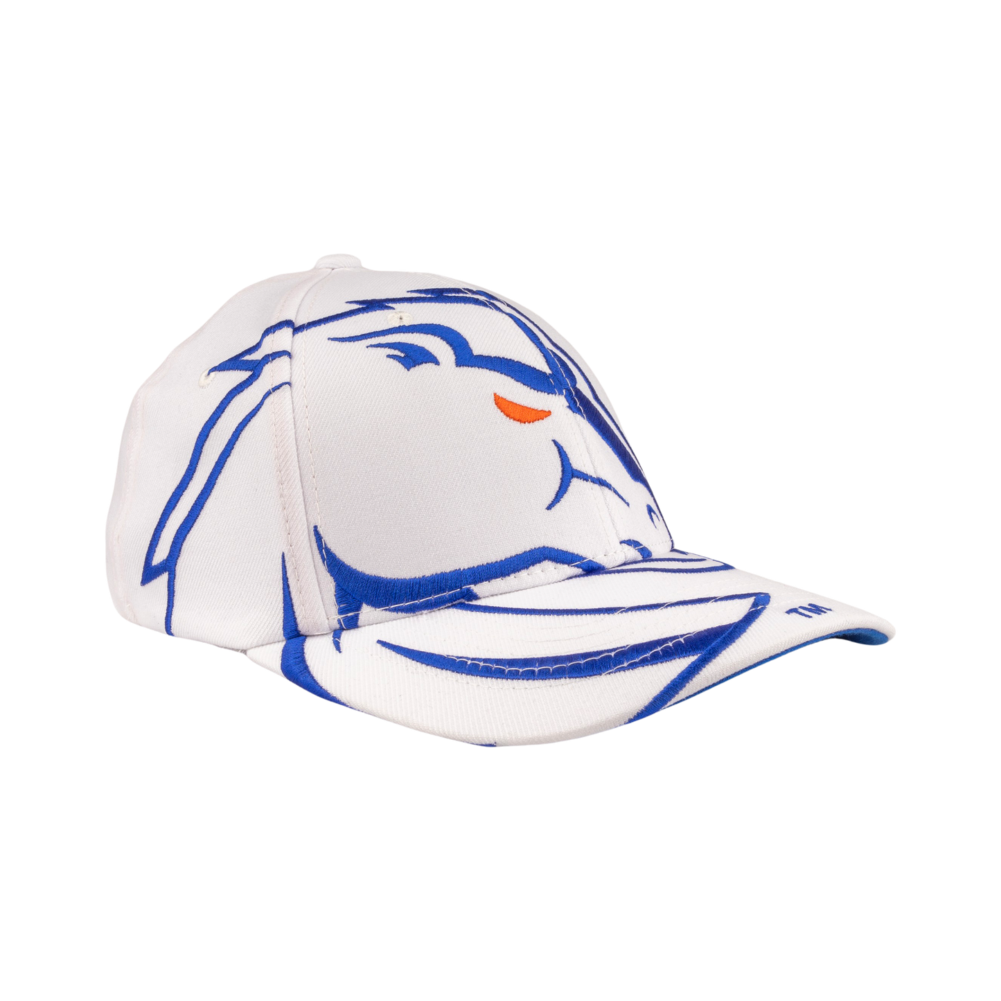 Boise State Broncos CapX Revamped Rivalry Flex Fit Hat (White/Blue)