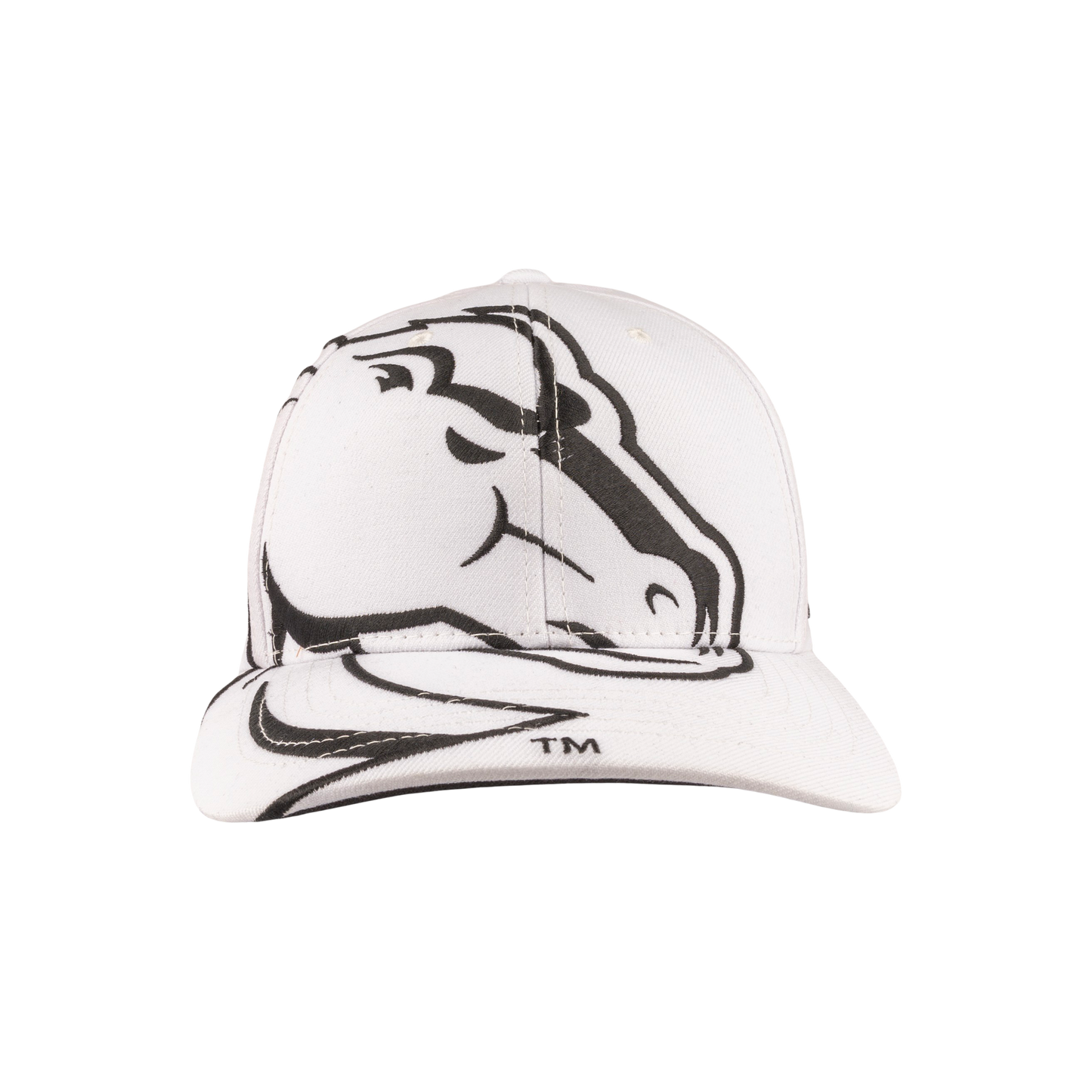 Boise State Broncos CapX Revamped Rivalry Flex Fit Hat (White/Black)