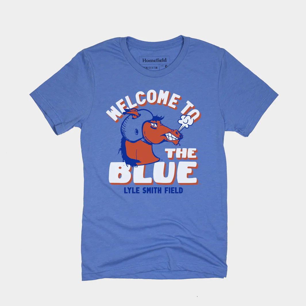 Boise State Broncos Homefield Men's "Welcome To The Blue" T-Shirt (Blue)