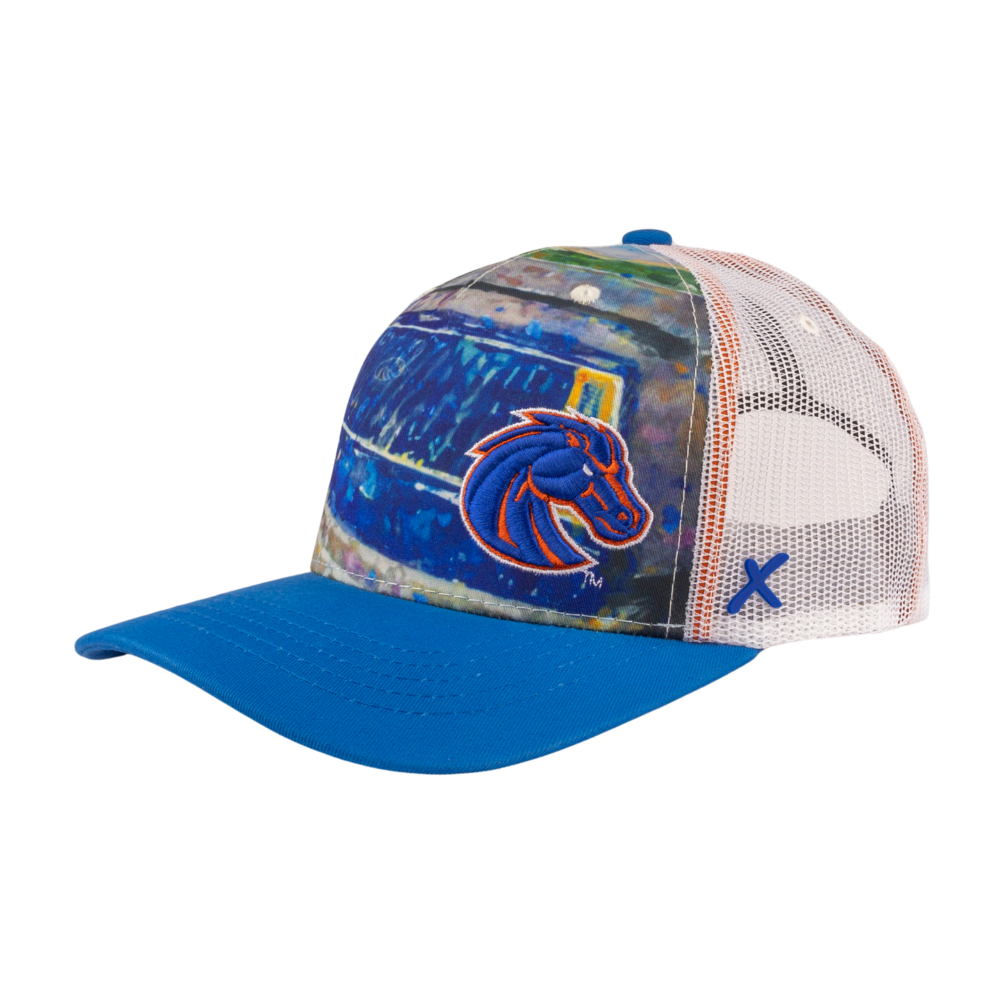 Boise State Broncos CapX Field Mural Snapback Hat