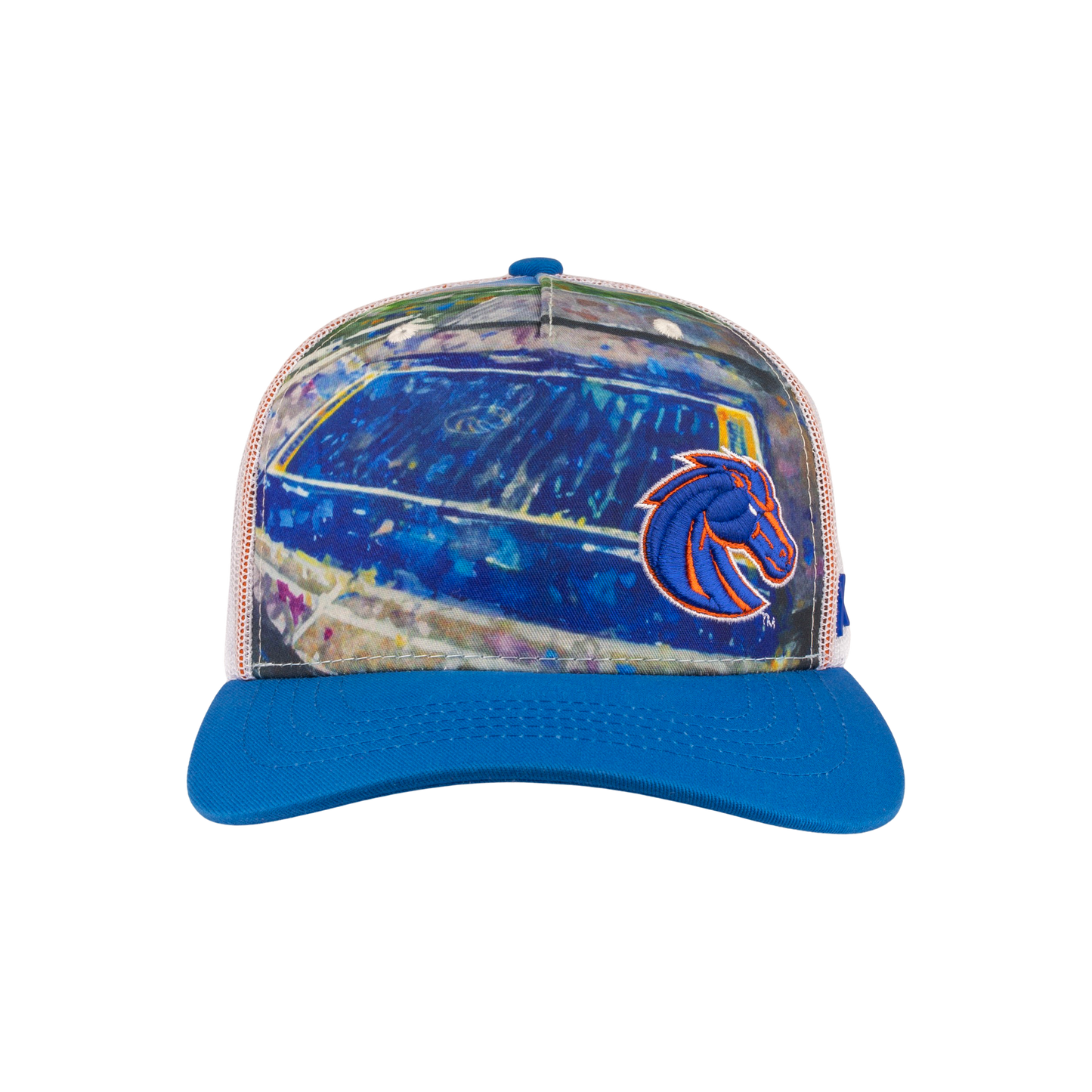 Boise State Broncos CapX Field Mural Snapback Hat