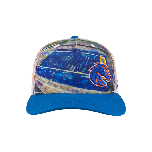 Boise State Broncos CapX Field Mural Snapback Hat