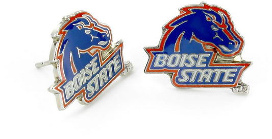 Boise State Broncos Aminco Bronco Stud Earrings