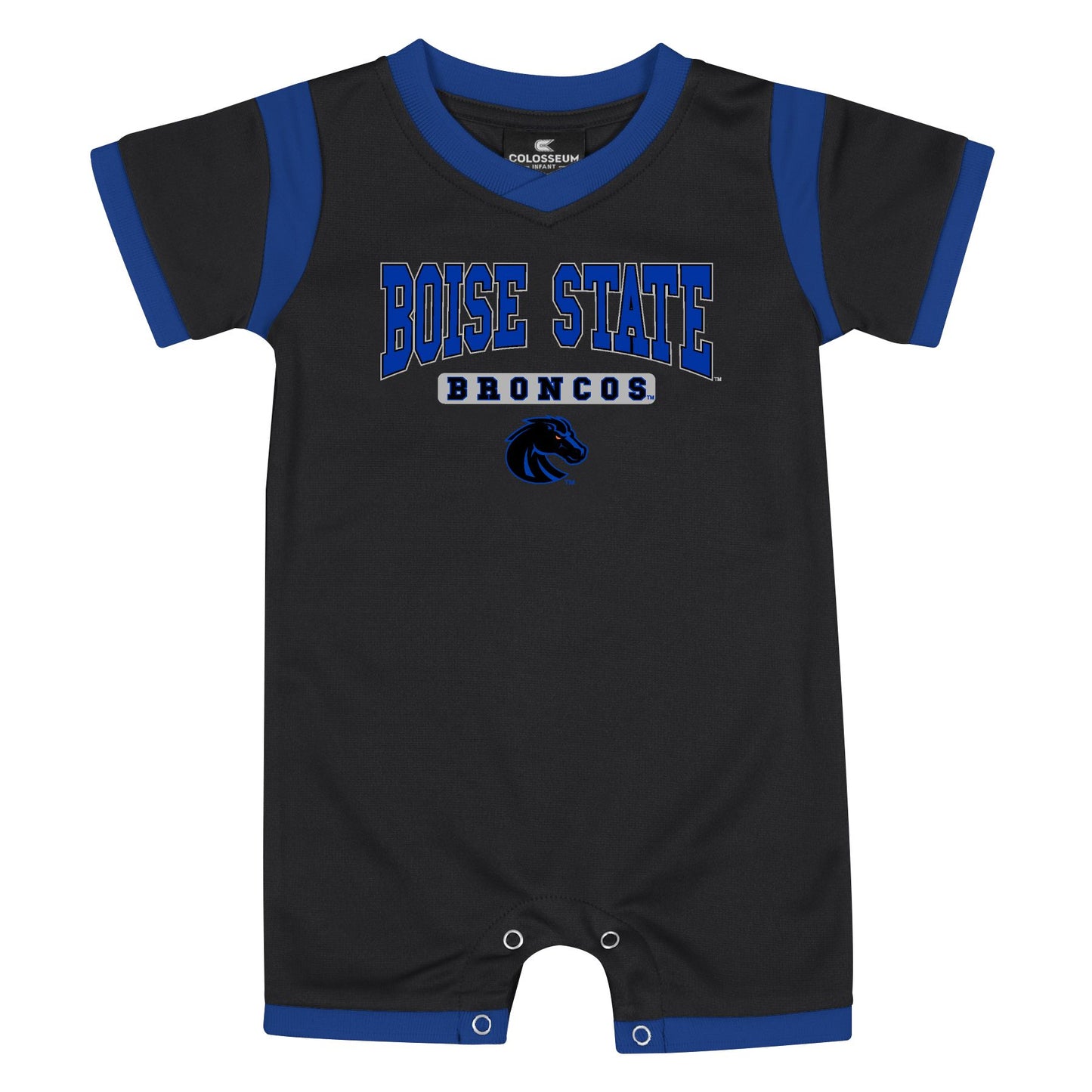 Boise State Broncos Colosseum Infant Romper Onesie (Charcoal)