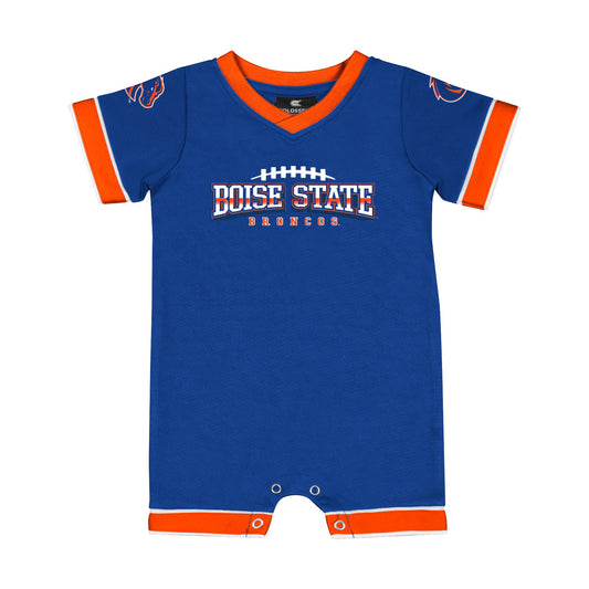 Boise State Broncos Colosseum Infant Jersey Romper Onesie (Blue)