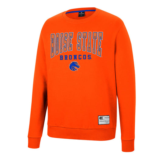 Boise State Broncos Colosseum Men's 2022 Crewneck Sweatshirt (Orange)