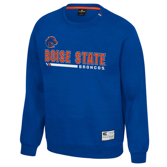 Boise State Broncos Colosseum Men's Crewneck Sweatshirt (Blue)