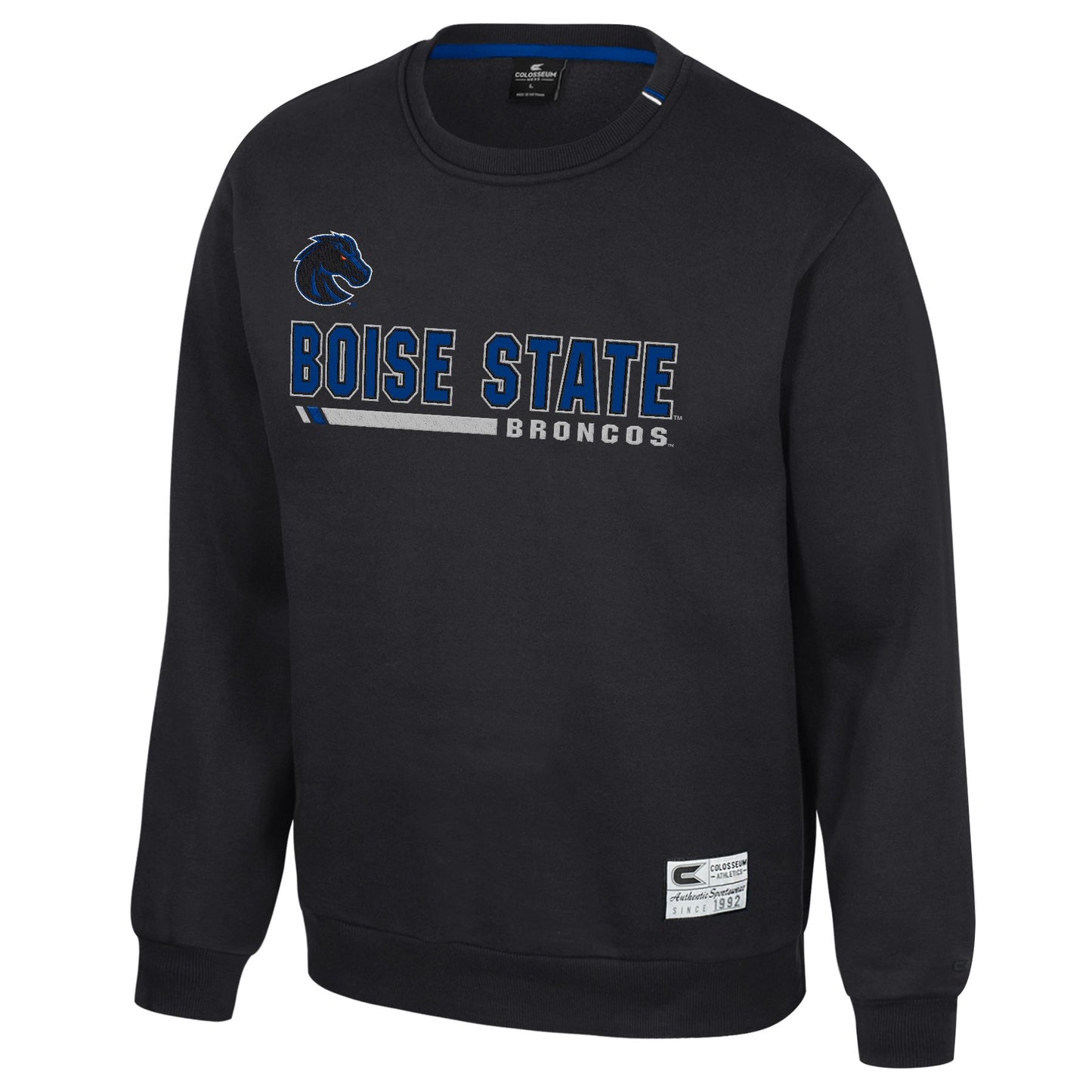 Boise State Broncos Colosseum Men's Crewneck Sweatshirt (Black)