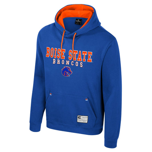 Boise State Broncos Colosseum Men's Pullover Hoodie (Blue)