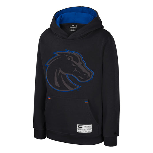Boise State Broncos Colosseum Youth Bronco Hoodie (Black)
