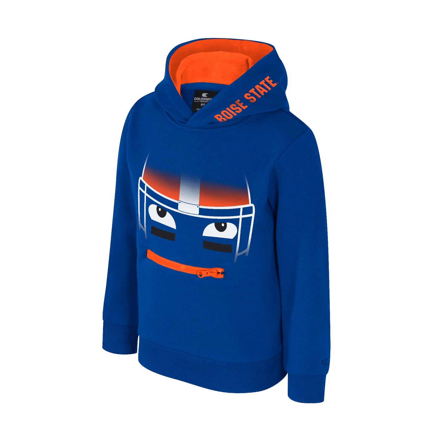 Boise State Broncos Colosseum Toddler Helmet Pocket Hoodie (Blue)