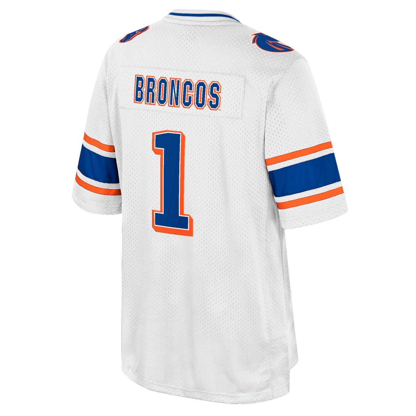 all white broncos jersey
