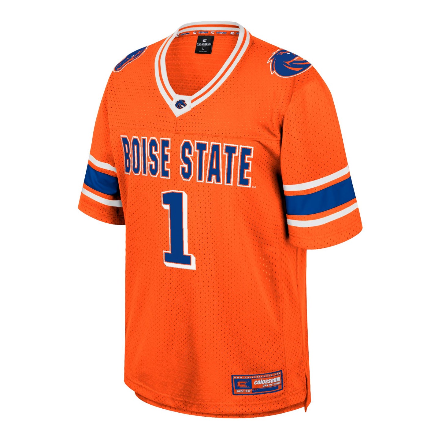 Boise State Broncos Colosseum Men's Retro Football Fan Jersey (Orange)