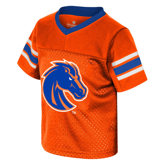 Boise State Broncos Colosseum Toddler Football Jersey (Orange)