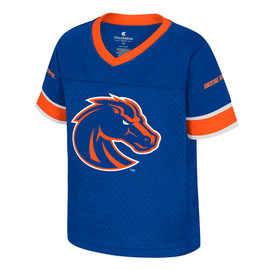 Boise State Broncos Colosseum Toddler Football Jersey (Blue)