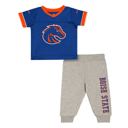 Boise State Broncos Colosseum Infant Jersey Two-Piece Set (Blue/Grey)